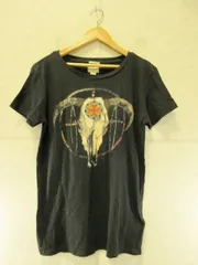 DENIM & SUPPLY RALPH LAUREN デニム&サプライ ラルフローレン プリント Tシャツ ブラック XXSサイズ