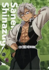 【中古】クリアファイル 不死川実弥 ワールドツアー2024 描き下ろしイラストA4クリアファイル 「ワールドツアー上映 鬼滅の刃 絆の奇跡、そして柱稽古へ」 劇場グッズ