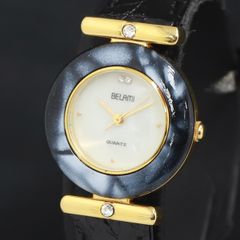 E597 SEIKO純正バンド エルミテックス腕時計ベルト バンビミューダー 
