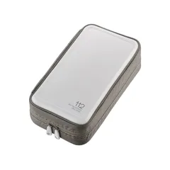 【迅速発送】エレコム DVD BD CDケース セミハード 112枚収納 ホワイト CCD-HB112WH