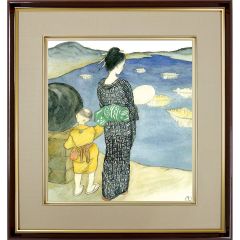 竹久夢二 みちゆき 木版画　大正八年 竹久夢二 みちゆき 木版画 大正八年 - メルカリ