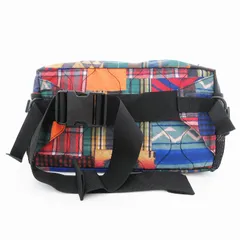 ポロ ラルフローレン POLO RALPH LAUREN ライトウェイト マウンテン クロスボディ バッグ パッチワークプリント ポニー刺繍 マルチカラー /UO