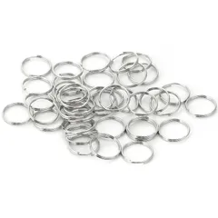 【8mm 約150個】二重カン 丸カン 二重丸カン 金具 シルバー 二重丸カン パーツ お洒落 デコパーツ アパレル ゴールド系 素材 資材 アクセサリー製作