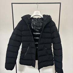 モンクレール★HERBE★ブラック★ショートダウン★レディース★サイズ0★国内正規品