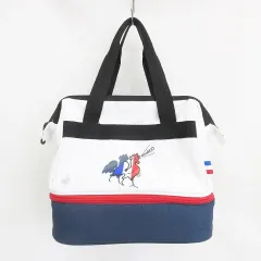 ルコックスポルティフ le coq sportif ゴルフ カートバッグ ラウンドバッグ 保冷 二層式 ホワイト ネイビー ブラック 白 紺 黒 赤