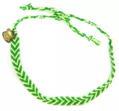【中古】アクセサリー(非金属)(男性) AAA WISHミサンガ(グリーン) え～ショップ限定アイテム第三弾