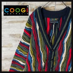 COOGI】菅田将暉 3Dニット 総柄 カーディガンsizeMコットン100% - メルカリ