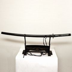 脇差拵え 鐔 縁頭 鮫皮 黒漆鞘 29 - メルカリ