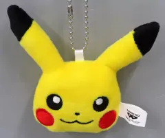 【中古】雑貨 ピカチュウ ボールチェーン付きフェイスぬいぐるみvol.2 「ポケットモンスター」