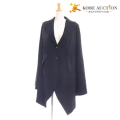 VERONIQUE BRANQUINHO ブラック テーラードジャケット 中古・古着通販】VERONIQUE BRANQUINHO (ヴェロニクブランキーノ