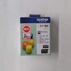 ブラザー　純正インクカートリッジ　LC211BK-2PK　有効期限2026.5