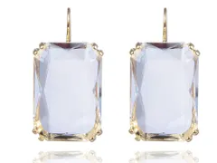 ピアス レディース ビジュー 透明 大ぶり ジュエリー アクセサリー シンプル カジュアル 大人 ワンポイント 女性用 上品