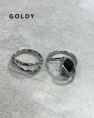 GOLDY/ゴールディ/カラードロップレイヤードラインセットリング/アクセサリー/5240803のサムネイル