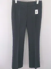 ◇ Theory セオリー センタープレス フレア スラックス パンツ サイズ0 ダークグレー レディース 1204040003390