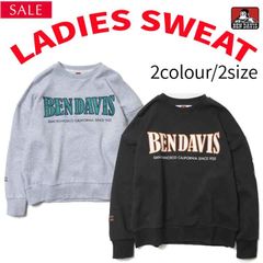 50%OFF/数量限定価格◾️新品/未使用【BEN DAVIS/ベンディビス】 LADIES SWEAT  刺繍カレッジ　トレーナー