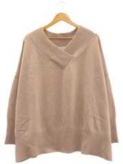 ADAWAS (アダワス) ③ ADWS-001-63 カシミヤブレンドVネックPO レディース ピンク FREE