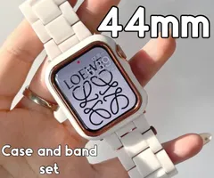 apple watch バンド 44mm カバー 44 セット ケース 白