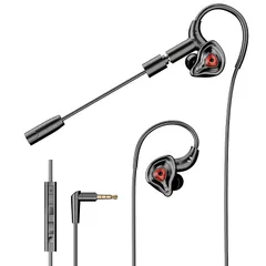 【新品】 ANCOGIN ゲーミングイヤホン 有線 イヤホンマイク【ミュート機能・取り外し可能なマイク】 マイク付きイヤホン 有線 人間工学 ゲーミングイヤホン マイク付き 軽量 ps5 eスポーツ向けにデザインさ イヤホン ゲーミング 簡単操作 対応機器 0