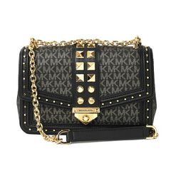 本革✨MICHAEL KORS✨マイケルコース✨ショルダーバッグ✨スタッズ 