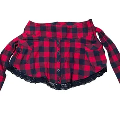 Pinky Girls ピンキーガールズ チェック ミニスカート レディースS