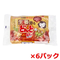 使い捨てカイロ 大日本除虫菊 金鳥 貼れる 香るどんと 生姜 5時間用 8個入り X6パック