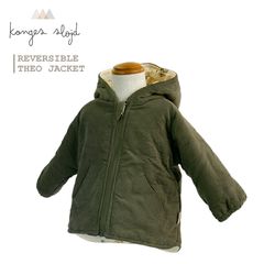 theojacket　コンゲススロイド KongesSloejd リバーシブル中綿アウター 長袖 ジャンバー THEO JACKET 秋 冬 秋物 冬物 ベビー 男の子 女の子 上着 北欧 お祝い デンマーク コンゲス スロイド ギフト