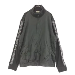 MONCLER (モンクレール) 21AW MAGLIA CARDIGAN G20918G00028 アームロゴラバー ナイロン切替 ジップアップパーカー ジャケット ブルゾン ブラックのサムネイル