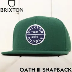 スナップバックキャップ 帽子 BRIXTON ブリクストン OATH III SNAPBACK 10777 PNNPN 日本代理店正規品のサムネイル