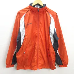 D■ヨネックス/YONEX ウインドブレーカー/スポーツウェア JKT【M】橙/MENS/113【中古】