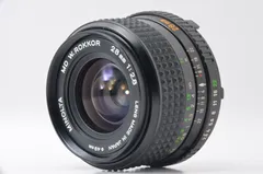 【極美品】動作◎ ミノルタ New MD 28mm F2.8 668 ミノルタ NEW MD 28mm f/2.8 Excellent+] Minolta New MD NMD