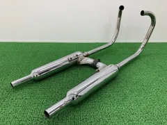 W650 マフラー 左右 K470 カワサキ 純正 バイク 部品 EJ650A ノーマル 機能的問題無し 希少品 品薄 車検 Genuine 【中古】 88のサムネイル