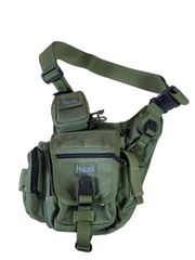 【中古】MAGFORCE マグフォース スリングバッグ　ボディバッグ　ショルダーバッグ カーキ  44838877