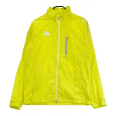 サイズ：LL KAPPA GOLF カッパゴルフ  裏メッシュジップジャケット  イエロー系 [240101432650] ゴルフウェア メンズ ストスト