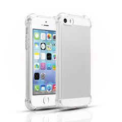 ケース クリア 5 iPhone SE (2016)対応 SE クリアシリコンケース 薄型 iPhone 柔軟 透明 TPU保護カバー / 衝撃吸収 黄変しにくい 【ストラップホール付き】iPhoneSE / 旧型 第1世代 5S 2016 / iPhone5