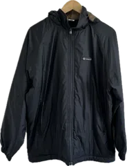 Z1523 championチャンピオン　ジャンパーブルゾンアウター　ブラック　メンズ　Lサイズ