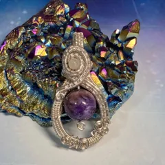 チャロアイト　ペンダントトップ