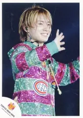 【中古】生写真(ジャニーズ) /TOKYO 0804-0805：関ジャニ∞/安田章大/ライブフォト・上半身・衣装緑.紫・目線右・背景黒/えっ! ホンマ!? ビックリ!! TOUR 2007/公式生写真