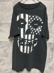 XL/古着 半袖 ロック バンド Tシャツ メンズ ミスフィッツ 大きいサイズ コットン クルーネック 黒 ブラック 23jul20 中古