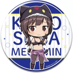 【中古】バッジ・ビンズ デザイン06(めぐみん/ちびキャラちょむすけ風水着Ver.) 缶バッジ 「この素晴らしい世界に爆焔を!」