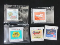 C98 中古ジャンク DS用ソフト 5個セット（ペルソナQ2・SDガンダム・ドラゴンクエスト・トモダチコレクション・ゼルダの伝説）