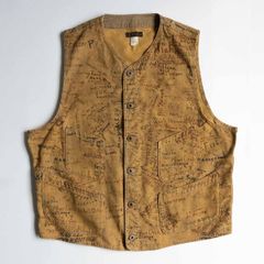 【LIMITED EDITION】RRL【MEEKS SOUVENIR VEST】XL ベスト ダブルアールエル 25070086