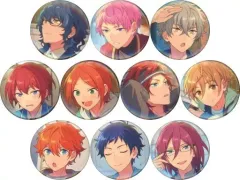 【中古】バッジ・ピンズ 全10種セット 「あんさんぶるスターズ!! SHUFFLEコレ缶バッジ[BLEND+＆Flambe!] -Casual Side-」