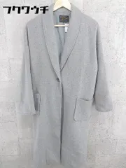 ■ Kastane カスタネ ウエストリボン 長袖 ロング コート グレー レディース 【中古】 【1002800647330】のサムネイル
