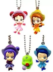 【中古】キーホルダー・マスコット(キャラクター) 全5種セット 「おジャ魔女ドレミ スイング」