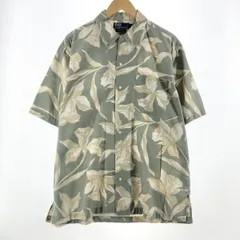 古着 ラルフローレン Ralph Lauren POLO by Ralph Lauren CLAYTON 花柄 オープンカラーハワイアンアロハシャツ メンズXL/eaa340632