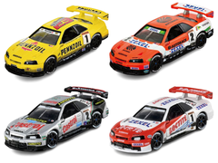 トミカプレミアムRacing ペンズオイル･ニスモ GT-R ARTA ゼクセル スカイライン ロックタイト･ゼクセル GT-R  カストロール･ニスモ GT-R 4台セット