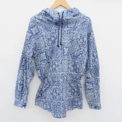 #snc ノンネイティブ nonnative レインスプーナー reynspooner パーカー カットソー 1 紺 白 総柄 日本製 メンズ [768827]のサムネイル