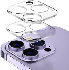 【特価セール】Pro/iPhone 15 Pro Maxカメラフィルム 15 透明 カメラカバー クリスタルクリア Wewiken 旭硝子製 iPhone 9Hガラス素材 キズ防止 iPhone15 Pro/iPhone15 Pro 【2枚】For Max 対