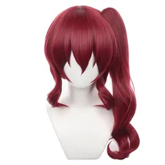 大特価　ウィッグネット付き コスプレ用小物 校祭 文化祭 ハロウィン 日常撮影 アニメウィッグ 耐熱ウィッグ 変装ウィッグ 仮装 ウィッグ 大倉燁子 文豪ストレイドッグスコスプレウィッグ
