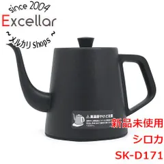 bn:0] 【新品(開封のみ)】 siroca 温度調節電気ケトル 0.8L SK-D171